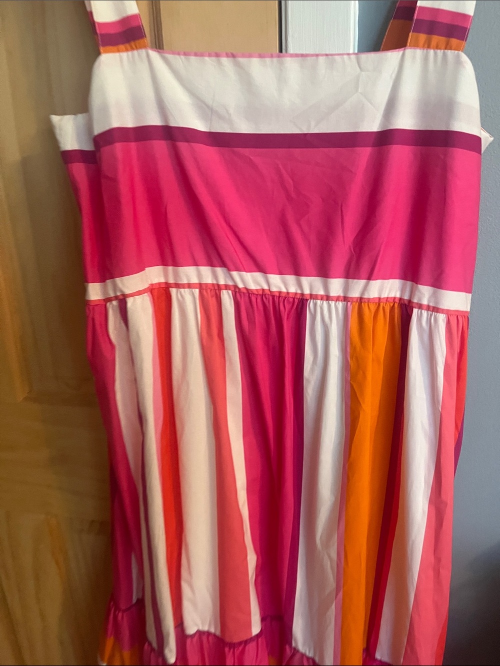 Colorful Striped Maxi Dress - Picture 3 of 6